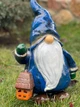 Садовая новогодняя фигура ДомФигурок Гном новогодний синий - изображение 2