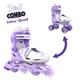 NEON Роликові ковзани Combo Skates Бузковий (Розмір 34-38) - зображення 1
