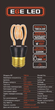 Світлодіодна лампа EGE LED Filament Edison (Фідоьент едісон) 4W TB 034 - зображення 3