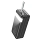 УМБ портативне зарядне Power Bank HOCO Electric J86B 60000mAh 22.5W 4USB, Lightning, Type-C, QC, 5A, чорне - зображення 4
