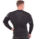 Спортивная компрессионная футболка мужская с длинным рукавом Jason K1-1 2XL (180-185 см) Black-Grey - изображение 5