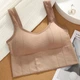 Женский укороченный топ в рубчик с широкой резинкой S/M Розово-бежевый - изображение 1