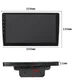 Автомагнитола 2 дин Lesko W-09 9" 4/64 4G CarPlay Top Wi Fi GPS Android - изображение 3