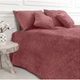 Покрывало ТЕП Velour (Велюр) 180х240 Mesa rose Ромб круглый - изображение 3