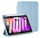 Силиконовый чехол обложка + Pencil Direct Charge + Pencil Holder BBM1 для iPad mini 6 8.3" 2021/mini 7 8.3" 2024 Голубой - изображение 1