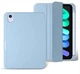 Силиконовый чехол обложка + Pencil Direct Charge + Pencil Holder BBM1 для iPad mini 6 8.3" 2021/mini 7 8.3" 2024 Голубой - изображение 2