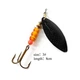 Блесна вертушка Aglia Long 3 Fish King 14 г 105 мм черно-желтый - изображение 2