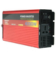 Мощный Преобразователь напряжения 12–220 Doxin 4000W инвертор в машину с USB и активным охлаждением Красный - изображение 6