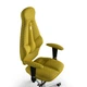 Крісло KULIK SYSTEM GALAXY Yellow Екошкіра з підголівником з візерунком - зображення 2