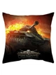 Подушка Мир танков World of tanks двухсторонняя 40х40 см (p0101) - изображение 1