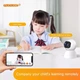 Поворотная WiFi IP камера видеонаблюдения-2 объектива, 2стороння связь, 10xzoom, распознавание лица, ночная съемка 1080P - изображение 11