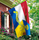 Прапор Україна - Нідерланди Postcardua Stand With Ukraine CUA-66 - зображення 1