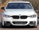 Решітки радіатора BMW F30 F31 БМВ 3 Серії Ф30 Ф31 Одиночні Глянець Ніздрі - зображення 3