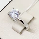 Кольцо серебряное с кубическим цирконием 17 2,9 г - изображение 3