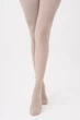 Классические тёплые колготы из вискозы Giulia CASHMERE TOUCH 2 Beige-sand, женские зимние, вискозные - изображение 3