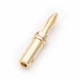 Штекер конектор роз'єм типу банан Banana Plug Slim 4.2 мм, Gold/Red letters (48520) - зображення 2