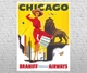 Постер CP Braniff Airways, Chicago 1962, Авіація 65х84 см (252) - изображение 3