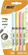 Zestaw markerów tekstowych BIC Pastel 1,6 mm 4 szt. (3086123538474) - obraz 1