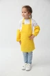 Детский фартук с нарукавниками жёлтого цвета (2-5 лет) - изображение 2