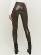 Легінси зі штучної шкіри жіночі Tally Weijl SLEPECOAT-JAV 34 Коричневі (7612959797585) - зображення 2