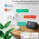 Розумна розетка Aubess Smart Wi-Fi Plug EU 16A, SmartLife, Amazon Alexa, Google Home Google Assistant - изображение 3