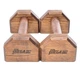 Упори для віджимання 25 см, дубові, темний, Megashape - зображення 6