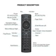 Аеропульт G20S Pro 2.4G Air Mouse Гироскоп Повітряна мишка Wireless Android TV BOX - изображение 14