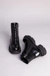 Женские зимние ботинки ShoesBand Черные натуральные кожаные внутри полушерсть 36 (23 см) (S55511-1з) - изображение 7