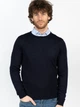 Sweter męski ciepły Vela Blu V22930-663 L Ciemnogranatowy (2000377675052) - obraz 1