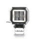Фара-LED Квадрат 20W (10W*2) 10-30V 85*75*50mm Ближнє світло (1шт) (F-20W) Білий обід - зображення 1