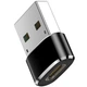 Портативний OTG адаптер Type-C на USB-A , перехідник для смартфона OEM UC2A-01 - зображення 1