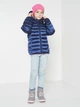 Детская демисезонная куртка для девочки Minoti 12COAT 9 37627JNR 98-104 см Темно-синяя (5059030968182) - изображение 3