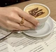 Масивне жіноче кільце з яскравими сяючими коричневими камінцями золотистого кольору (16) - изображение 7