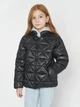 Детская демисезонная куртка для девочки Minoti 12COAT 17 37635JNR 110-116 см Черная (5059030969240) - изображение 1