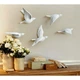 Настенный декор Птицы Белый, 5 шт Nordic Bird Set Figurines Wall Decoration - изображение 3