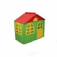 Дитячий ігровий будиночок DOLONI TOYS зі шторками пластиковий 128х28х87 см Різнокольоровий (02550/13-RT) - зображення 1