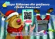Новогодняя открытка с дополненной реальностью Hub4Game Санта с оленем на крыше(C0NY06)) - изображение 1