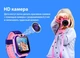 Детские смарт-часы G2 ВabySmartwatch с сенсорным экраном камерой GPS+SIM фиолетово-розовые (G2_pink) - изображение 4