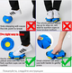 Фріз М'яч трансформер 2 в1 Flat Ball Disk M12081 Синій - изображение 9
