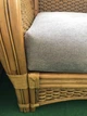 Комплект м'яких плетених меблів з ротанга диван, 2 крісла та кавовий стіл - зображення 3