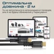 Кабель Promate PowerBolt240-2M USB Type-C to USB Type-C 240 Вт PD 2 м Black (powerbolt240-2m.black) - изображение 6