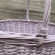 Кошик з лози 26*36*38*15 см лавандова - зображення 3