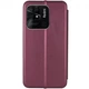 Чехол Fiji G.C. для Xiaomi Redmi 10C книжка магнитная Bordo - изображение 5