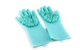 Рукавички для миття посуду з щіткою KITCHEN GLOVES - зображення 1