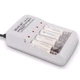 Зарядное устройство с ААА аккумуляторами Jiabao Digital Charger JB-212 AA/AAA белый - изображение 2