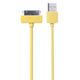 Кабель для iPhone REMAX Light RC-006i4 30pin 1м Желтый - изображение 1