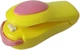 Запайщик пакетов ручной MHZ Korea Type Mini Sealing 7302, желтый с розовым - изображение 1