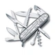 Складаний ніж Victorinox Huntsman — 15 в 1, сірий напівпрозорий корпус, модель Vx13713.T7 - зображення 1
