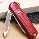 Складной швейцарский нож Victorinox Vx06223.T Classic SD 7 функций 58 мм красный-полупрозрачный - изображение 8