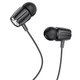 Навушники HOCO Graceful universal earphones with mic M88 black - зображення 3